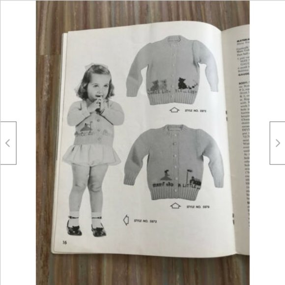 Corticelli Handicrafter #70 Baby Handknits Vtg Craft Book 1950s Knitting Pattern - Picture 4 of 5